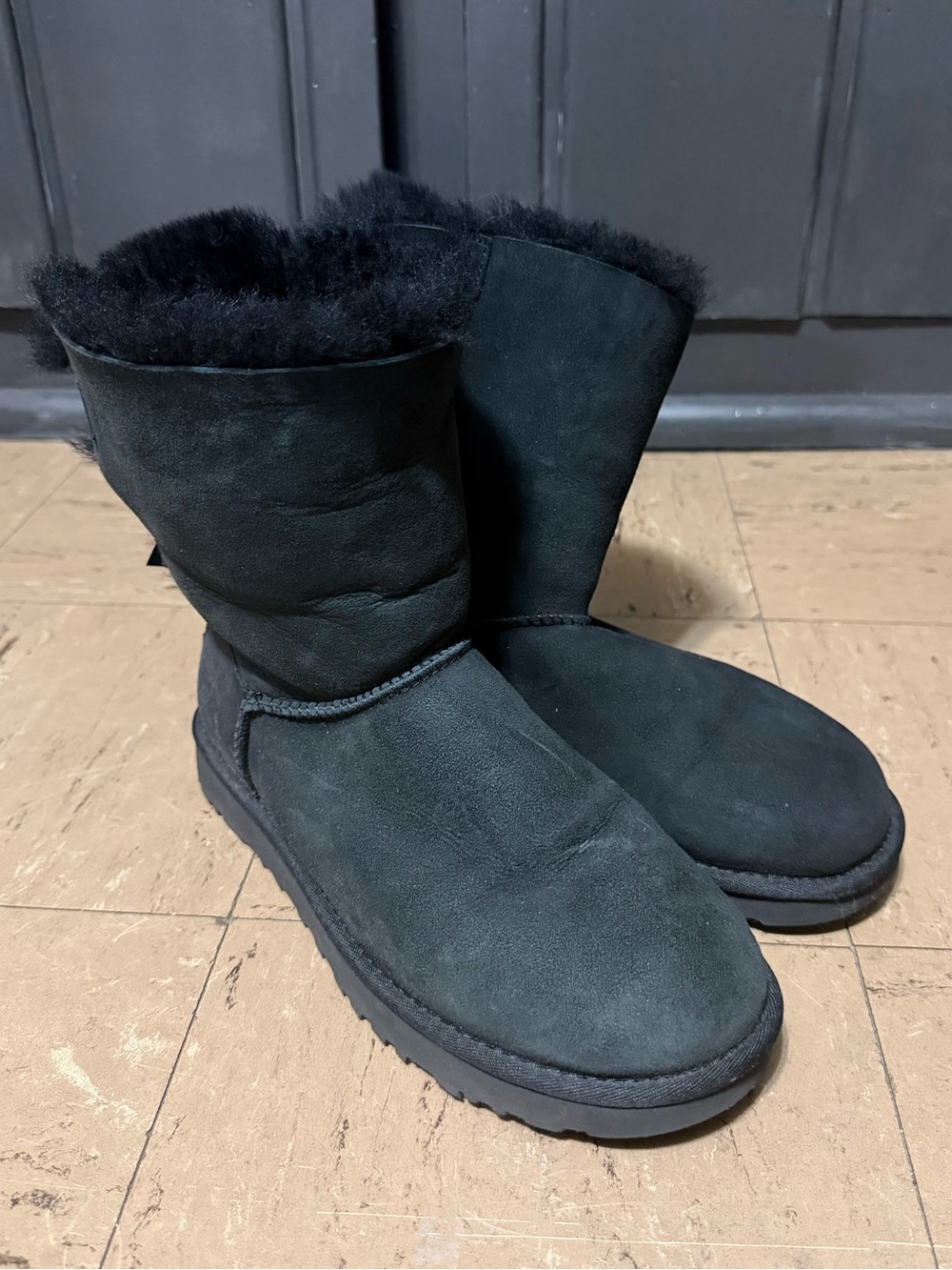 UGG Women’s Bailey Bow II Boot Black